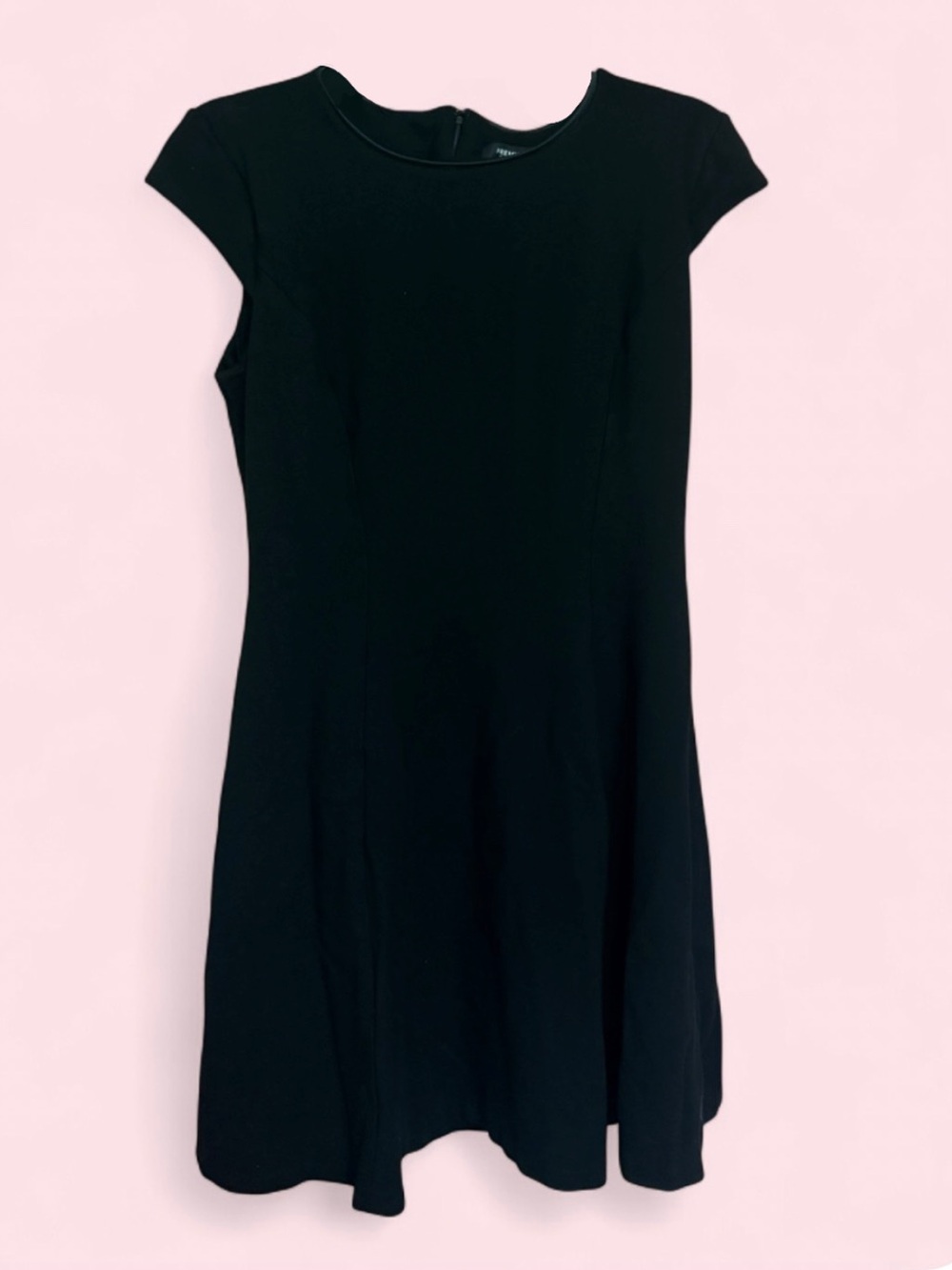 midi black dress